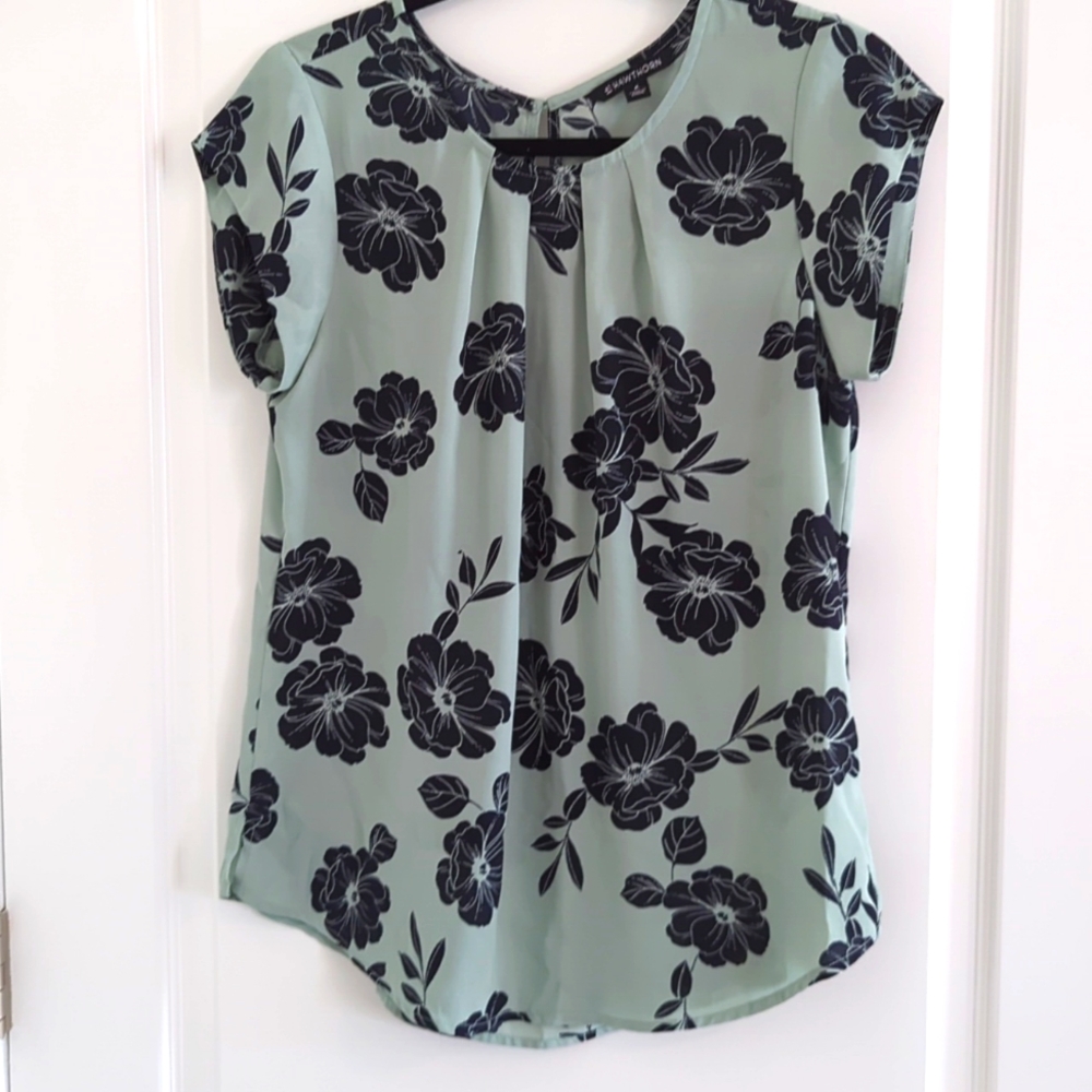 Floral patterned tank top